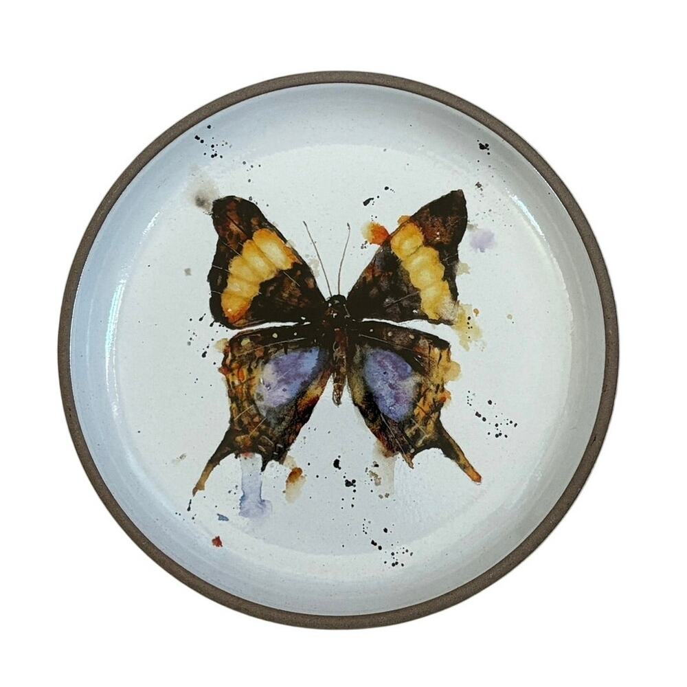 Dean Crouser Butterfly Appetizer Plate 6.5''